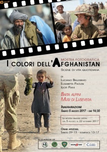 I colori dell'Afghanistan "Mostra fotografica".