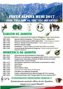 43° Festa Alpina Musi 2017